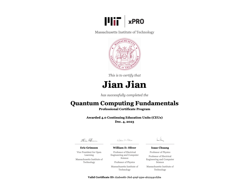 Certificate Biography Of Jian Jian Certificate biography of jian jian